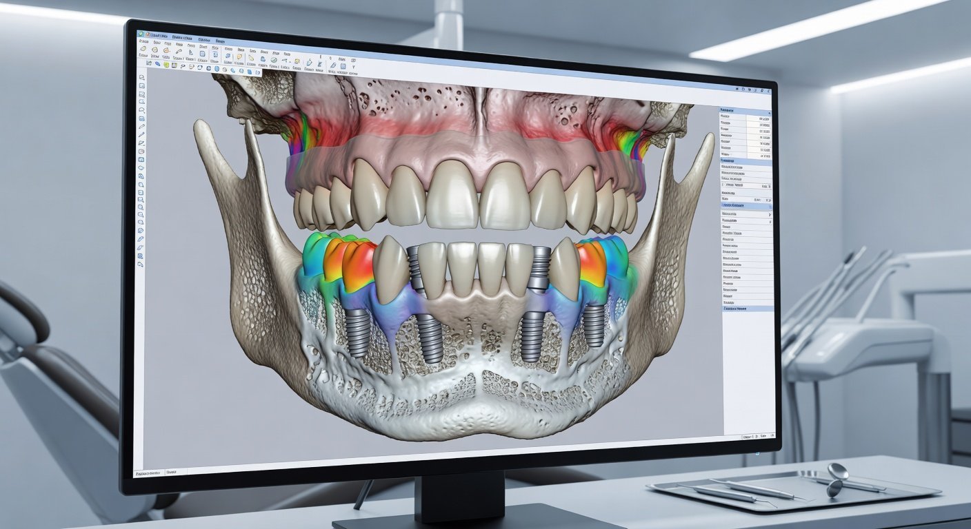 3D digital surgical planning for facial and jaw surgery in Dubai